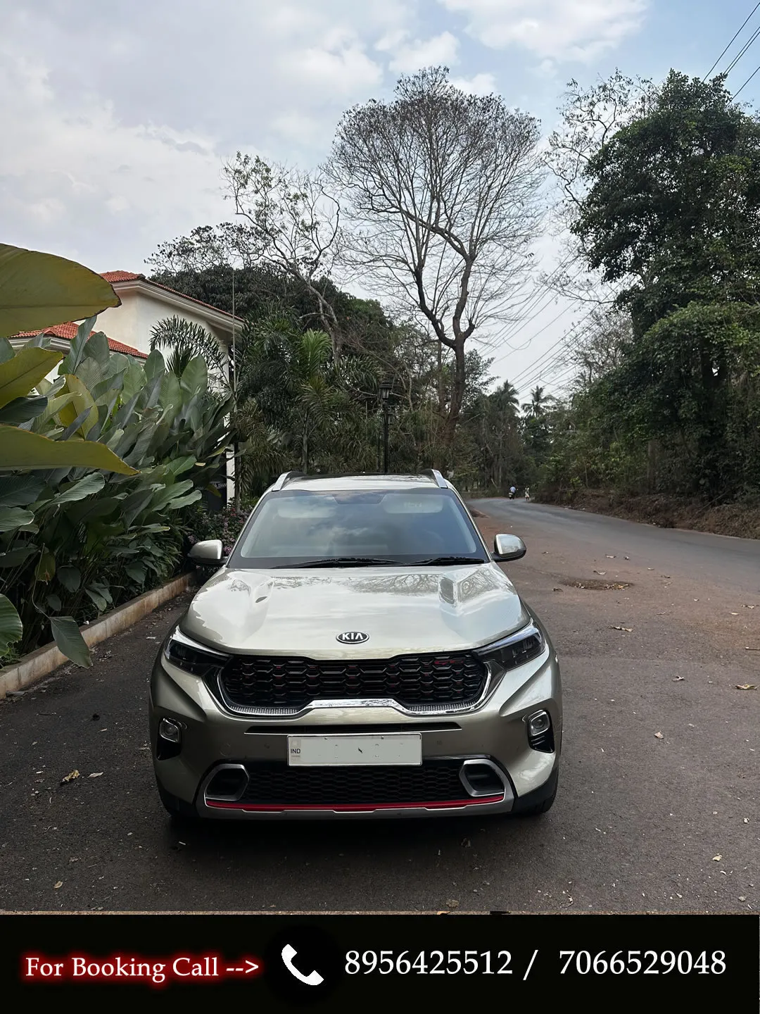 Kia Sonet Sunroof - Front view